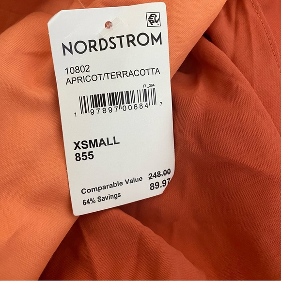 Hutch Anthropologie Women’s Lix Dress XS Colorblock Feminine High Low Hem NWT - Picture 7 of 10